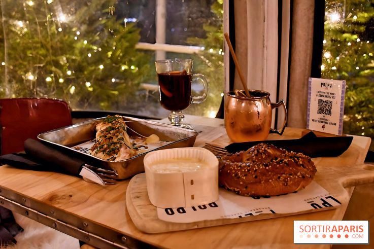 Polpo Nord 2024-2025, la terrasse d'hiver avec raclette et baguetiflette à Levallois - IMG 4587