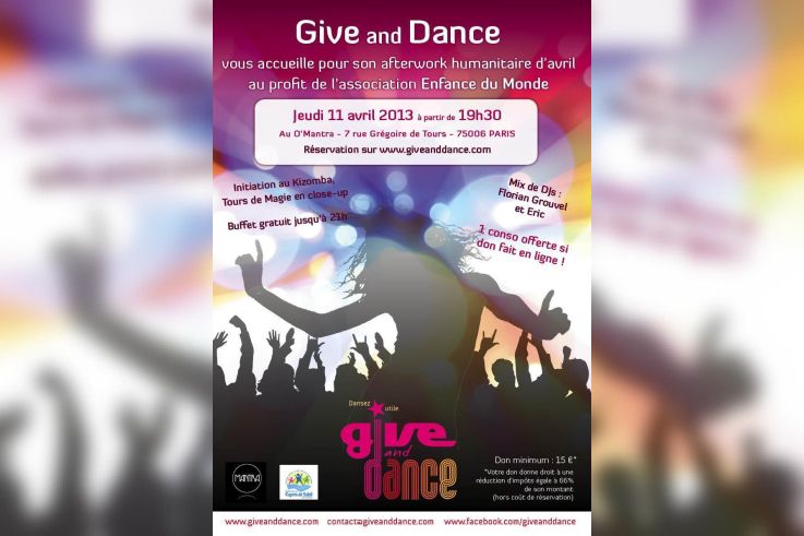 Afterwork humanitaire en soutien aux enfants vietnamiens | Give and Dance