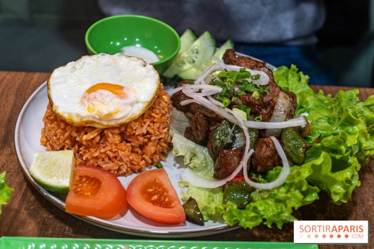 Mây Hồng, le restaurant vietnamien du 111 avenue d'Ivry Paris 13e -  boeuf loc lac