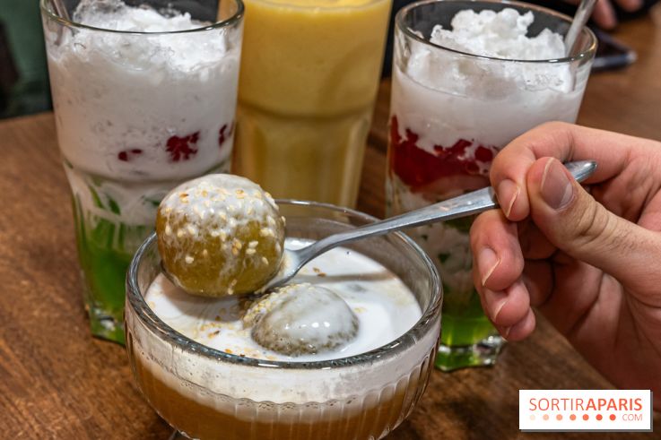 Mây Hồng, le restaurant vietnamien du 111 avenue d'Ivry Paris 13e -  desserts