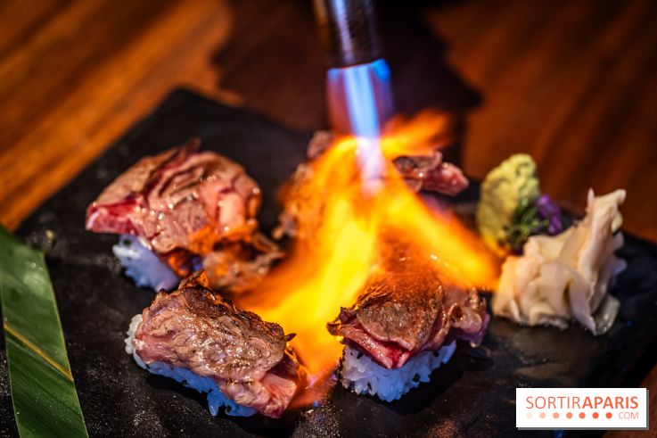 Pink Koï Paris - restaurant japonais -  Sushi Wagyu