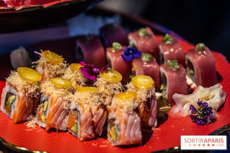 Pink Koï Paris - restaurant japonais -  Rolls 