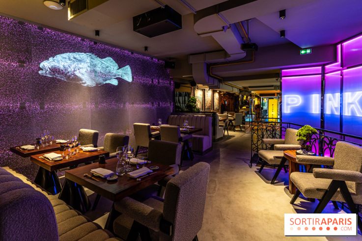 Pink Koï Paris - restaurant japonais -  salle