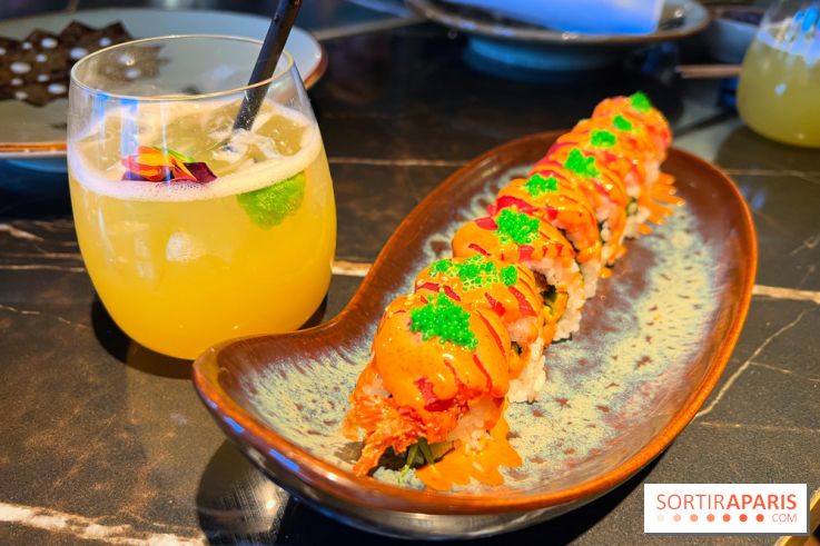 Benihana - Mocktail et rolls