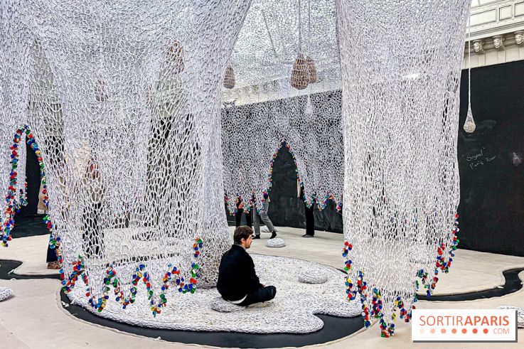 Le La Serpent, l'exposition gratuite, monumentale et immersive d'Ernesto Neto au Bon Marché Rive Gauche