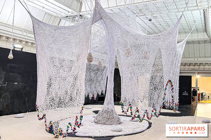 Le La Serpent, l'exposition gratuite, monumentale et immersive d'Ernesto Neto au Bon Marché Rive Gauche - IMG 8151 jpg