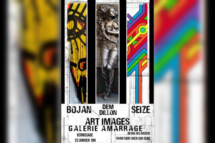 ART IMAGES, 3 artistes contemporains aux styles éclectiques, à la Galerie Amarrage