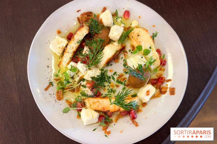 L'Almanach Montmartre - Halloumi et feta rôtis