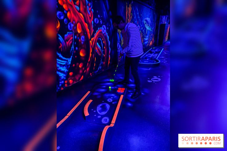 Ocean 12, le mini-golf indoor pour toute la famille à Bercy Village