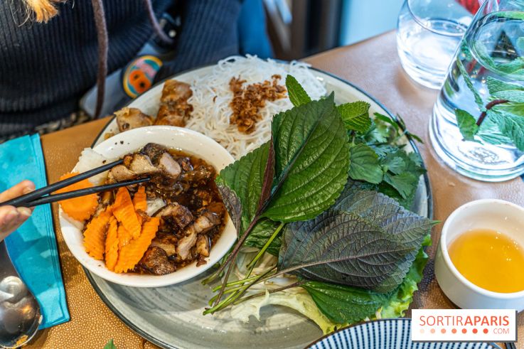 Chez An - Au coin du Vietnam, restaurant vietnamien du 14e à Paris -  Bún Chả