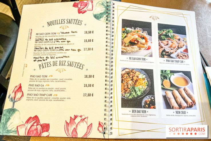 Chez An - Au coin du Vietnam, restaurant vietnamien du 14e à Paris - carte - menu