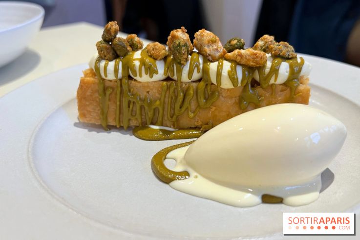 Argile - Millefeuille praliné pistache