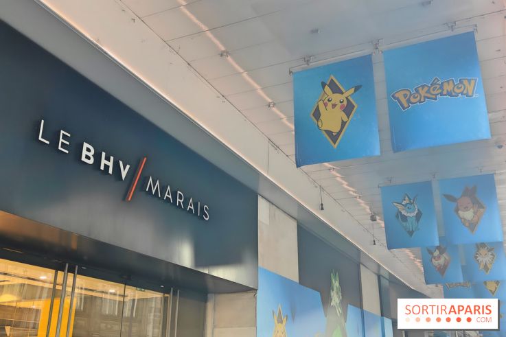 Pop up Pokémon BHV Marais