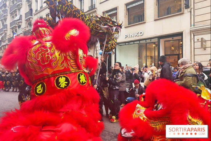 Défilé du Nouvel An Lunaire-Chinois Faubourg Saint-Honoré  - fotor 1738762169394