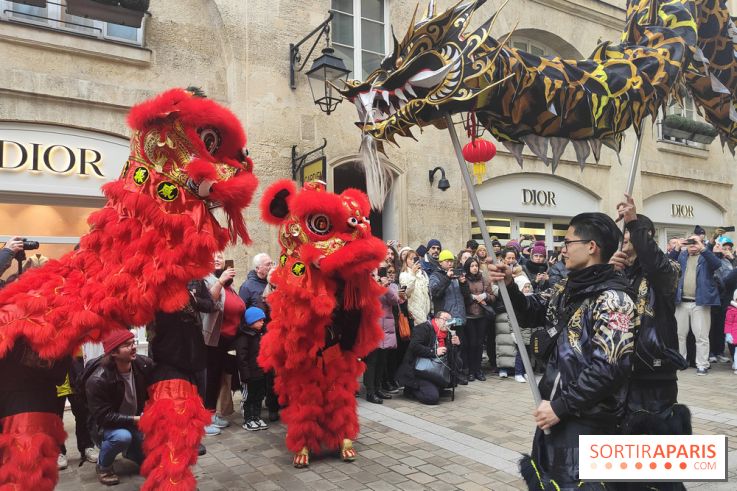 Défilé du Nouvel An Lunaire-Chinois Faubourg Saint-Honoré