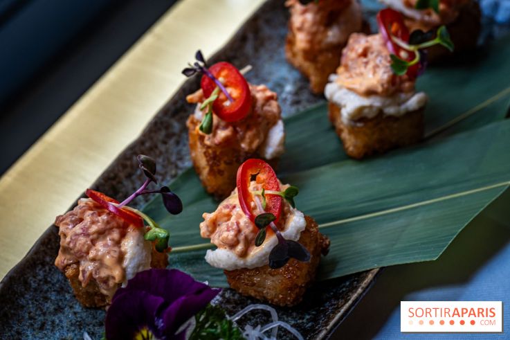 Hokusai - restaurant japonais fusion - Paris 16e - les photos  -  Crujiente de thon epicé: