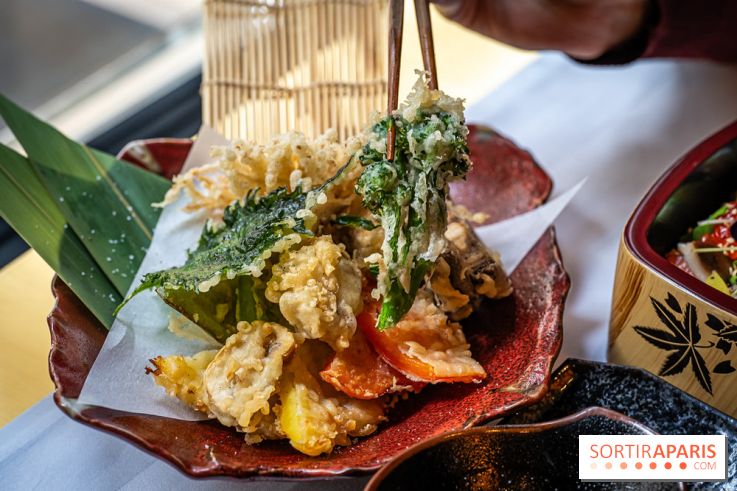 Hokusai - restaurant japonais fusion - Paris 16e - les photos  -  Tempura de légumes
