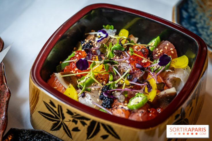 Hokusai - restaurant japonais fusion - Paris 16e - les photos  - chirashi