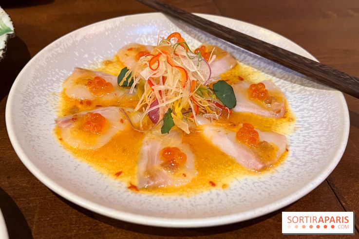 Kiku - Carpaccio de daurade royale