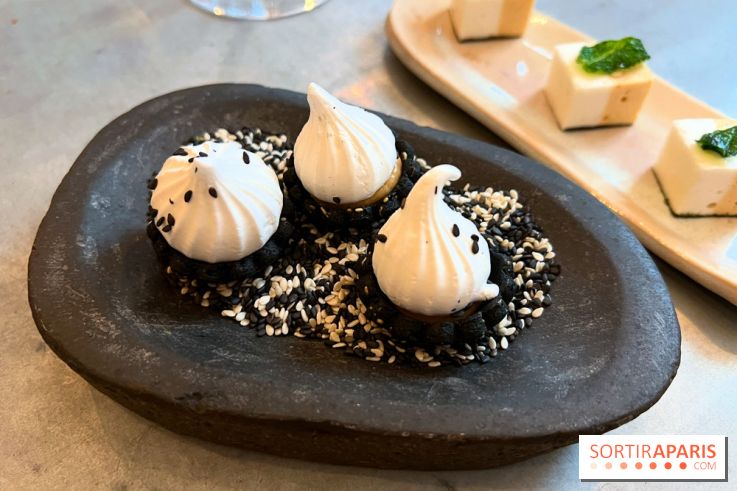 Frenchie - Meringue sésame noir