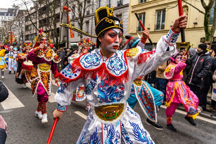 Défilé du Nouvel an Lunaire - Chinois 2025 Paris 13e - les photos -  A7C1468