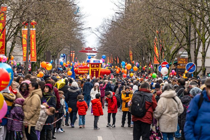 Défilé du Nouvel an Lunaire - Chinois 2025 Paris 13e - les photos -  A7C1359