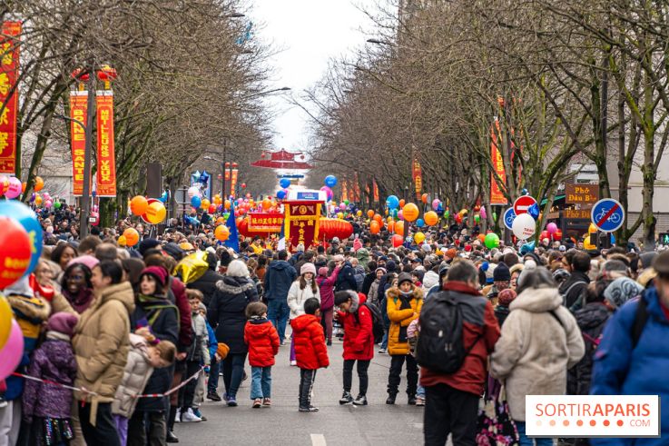 Défilé du Nouvel an Lunaire - Chinois 2025 Paris 13e - les photos