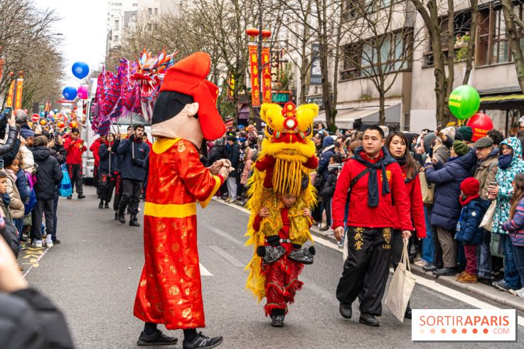Défilé du Nouvel an Lunaire - Chinois 2025 Paris 13e - les photos