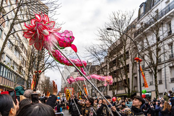 Défilé du Nouvel an Lunaire - Chinois 2025 Paris 13e - les photos -  A7C1372