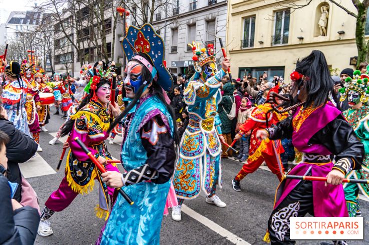 Défilé du Nouvel an Lunaire - Chinois 2025 Paris 13e - les photos