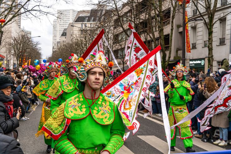 Défilé du Nouvel an Lunaire - Chinois 2025 Paris 13e - les photos -  A7C1413