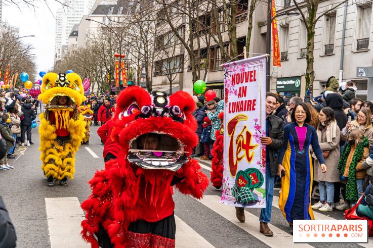 Défilé du Nouvel an Lunaire - Chinois 2025 Paris 13e - les photos