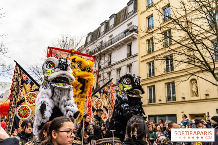 Défilé du Nouvel an Lunaire - Chinois 2025 Paris 13e - les photos