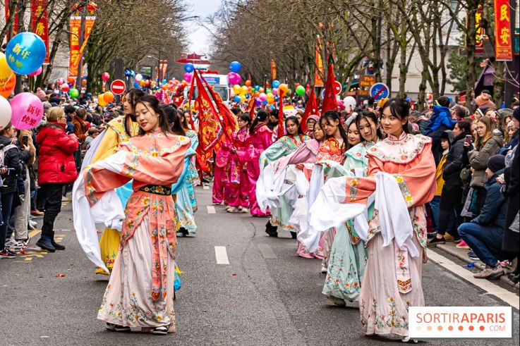 Défilé du Nouvel an Lunaire - Chinois 2025 Paris 13e - les photos