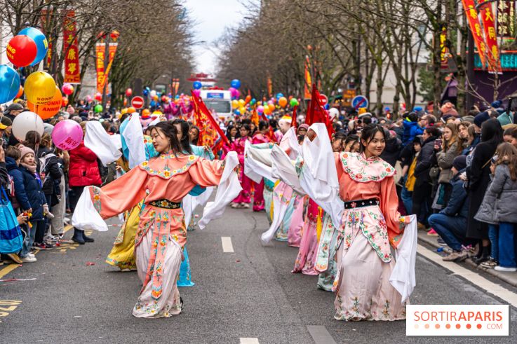 Défilé du Nouvel an Lunaire - Chinois 2025 Paris 13e - les photos