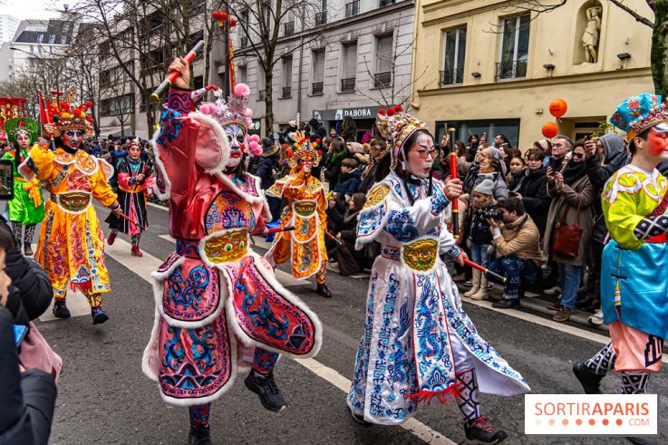 Défilé du Nouvel an Lunaire - Chinois 2025 Paris 13e - les photos