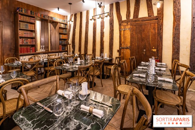 Le Bistro des Livres, le restaurant français pour les amoureux des bouquins