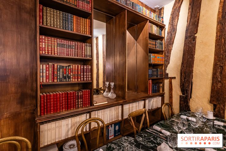Le Bistro des Livres, le restaurant français pour les amoureux des bouquins