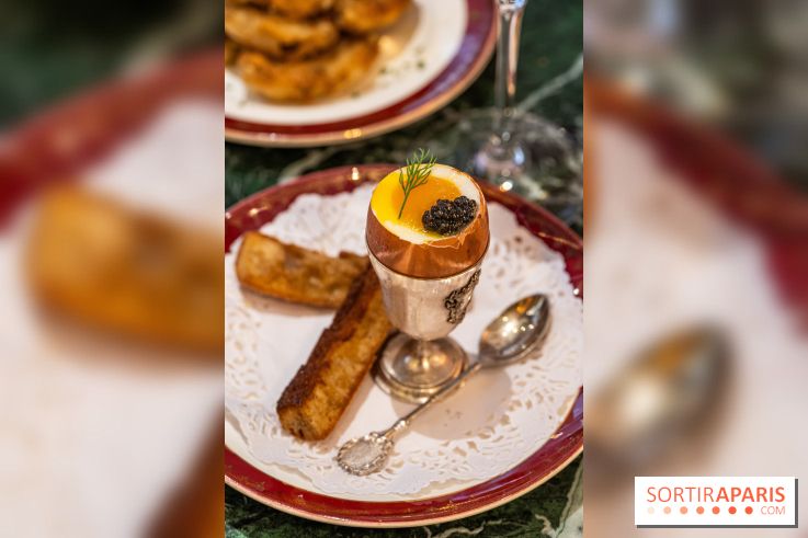 Le Bistro des Livres, le restaurant français pour les amoureux des bouquins -  oeuf à la coque