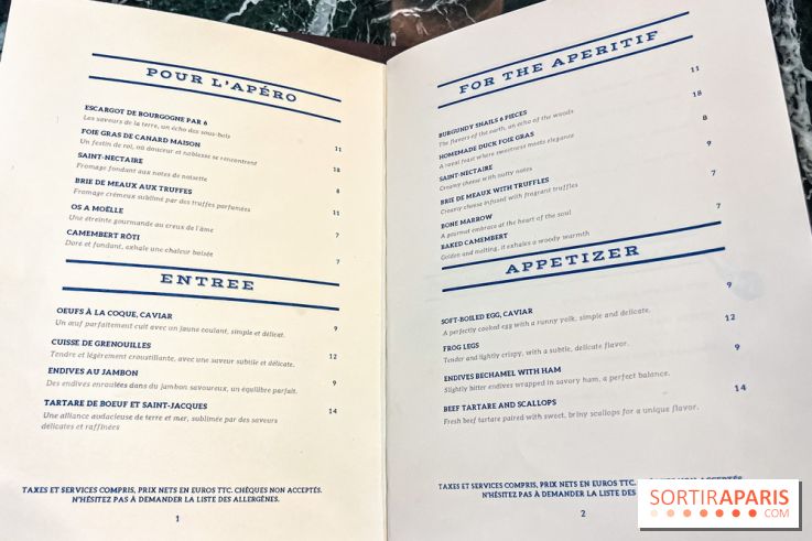 Le Bistro des Livres, le restaurant français pour les amoureux des bouquins - carte - menu
