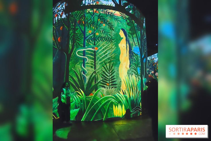 Le Douanier Rousseau, au pays des rêves : l'exposition immersive de l'Atelier des Lumières - photos - fotor 1739448424964