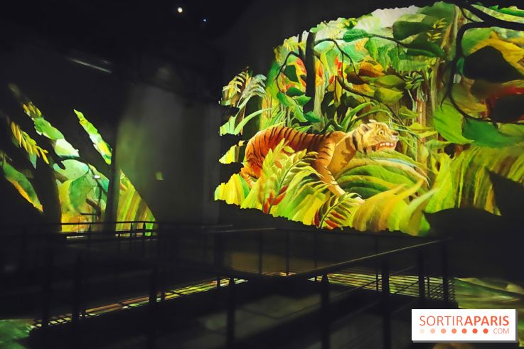 Le Douanier Rousseau, au pays des rêves : l'exposition immersive de l'Atelier des Lumières - photos