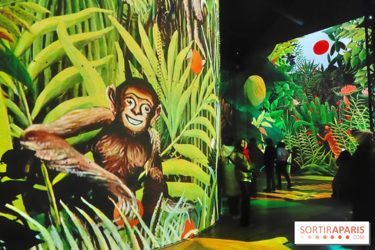Le Douanier Rousseau, au pays des rêves : l'exposition immersive de l'Atelier des Lumières - photos