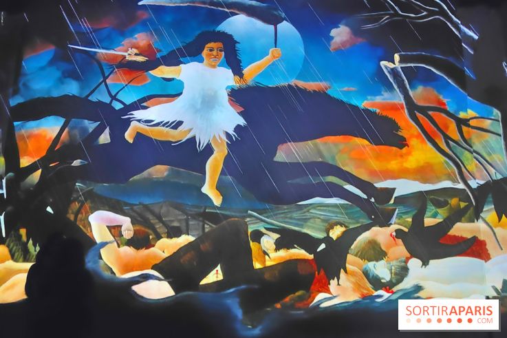 Le Douanier Rousseau, au pays des rêves : l'exposition immersive de l'Atelier des Lumières - photos