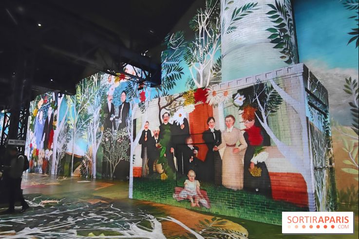 Le Douanier Rousseau, au pays des rêves : l'exposition immersive de l'Atelier des Lumières - photos