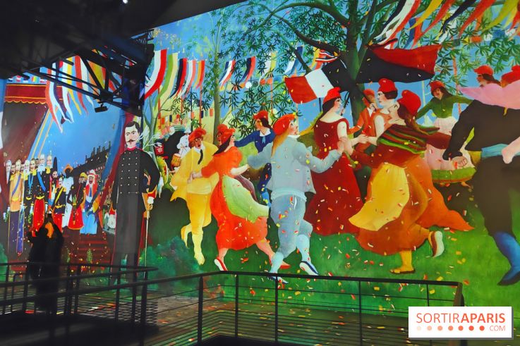 Le Douanier Rousseau, au pays des rêves : l'exposition immersive de l'Atelier des Lumières - photos