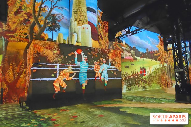 Le Douanier Rousseau, au pays des rêves : l'exposition immersive de l'Atelier des Lumières - photos