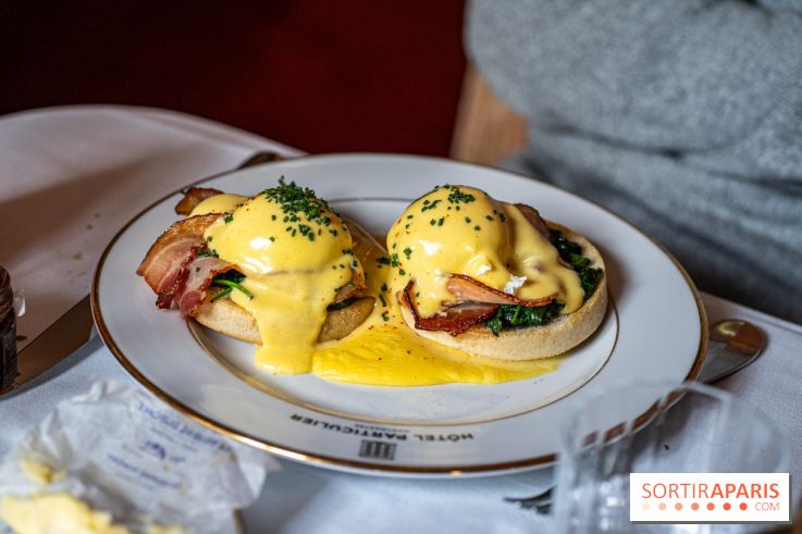 Le brunch confidentiel de l'Hotel Particulier de Montmartre -  oeufs benedicte