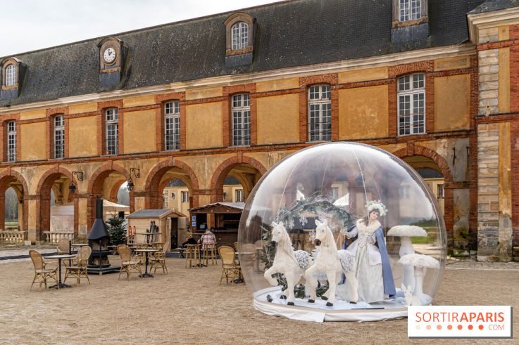 Le Château de Dampierre se transforme en station d'hiver pour les vacances de février