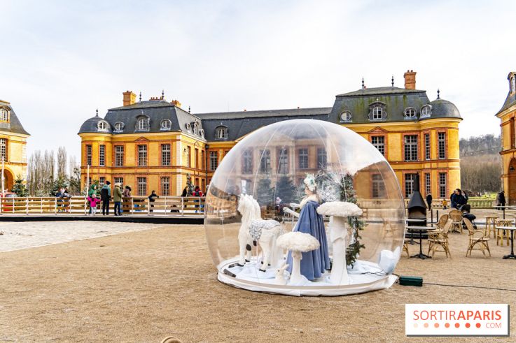 Le Château de Dampierre se transforme en station d'hiver pour les vacances de février